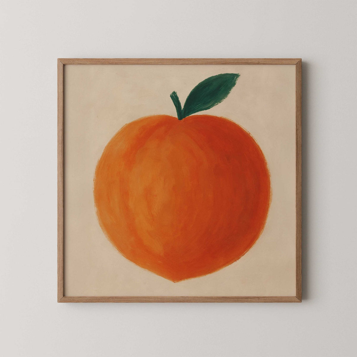 The Peach - burnt peach.