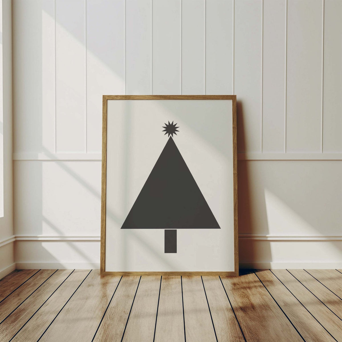 The Tree - burnt peach.