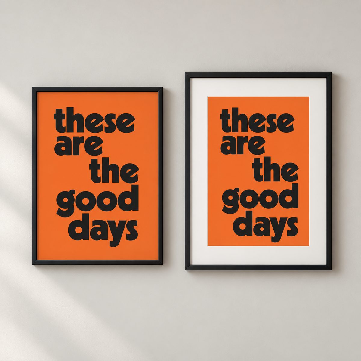 Add a Frame | Choose Your Print Size
