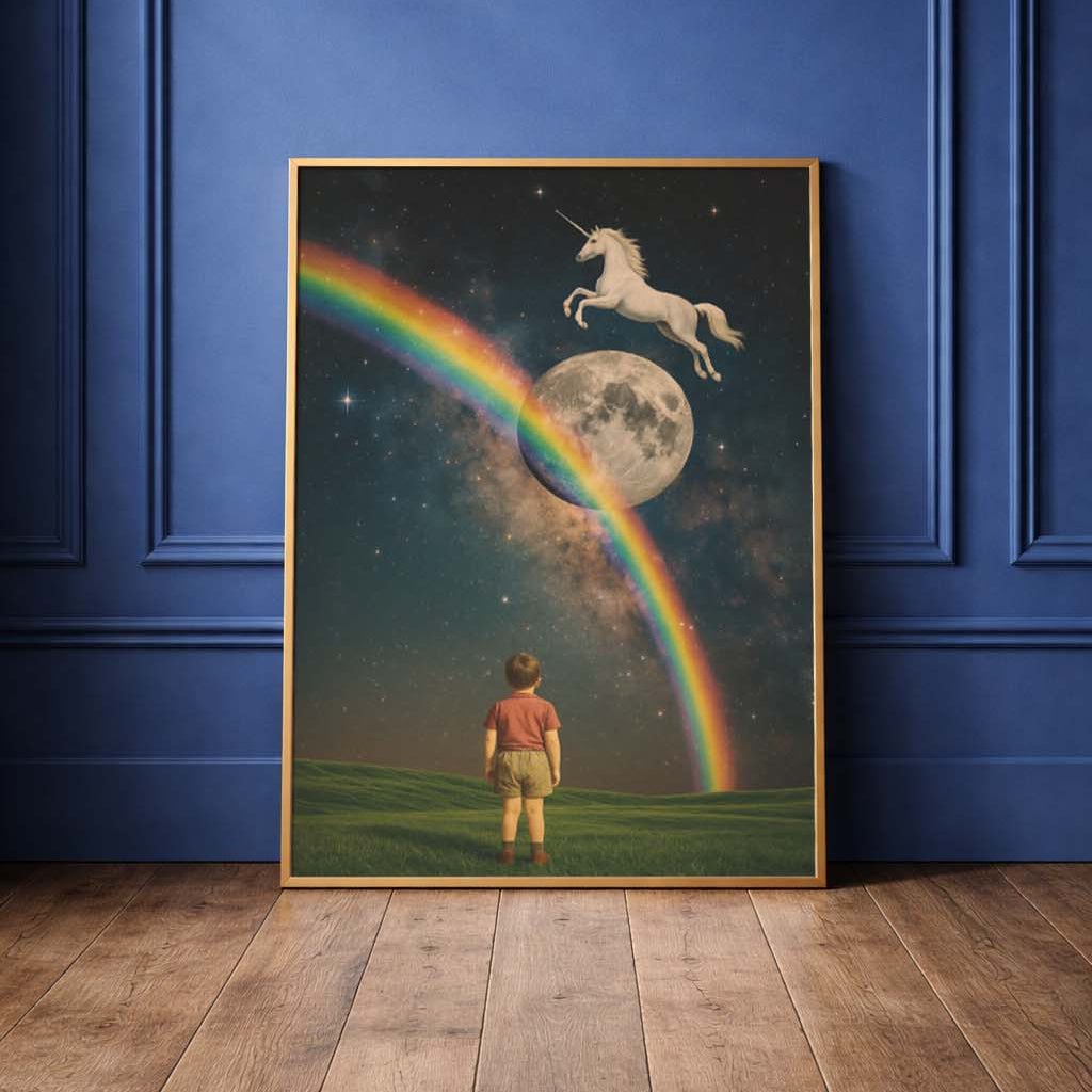 Unicorn Dream - burnt peach.