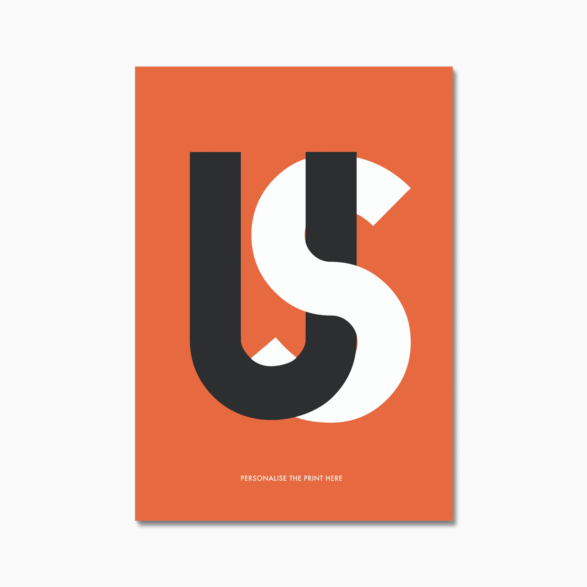 Us - Customisable - burnt peach.