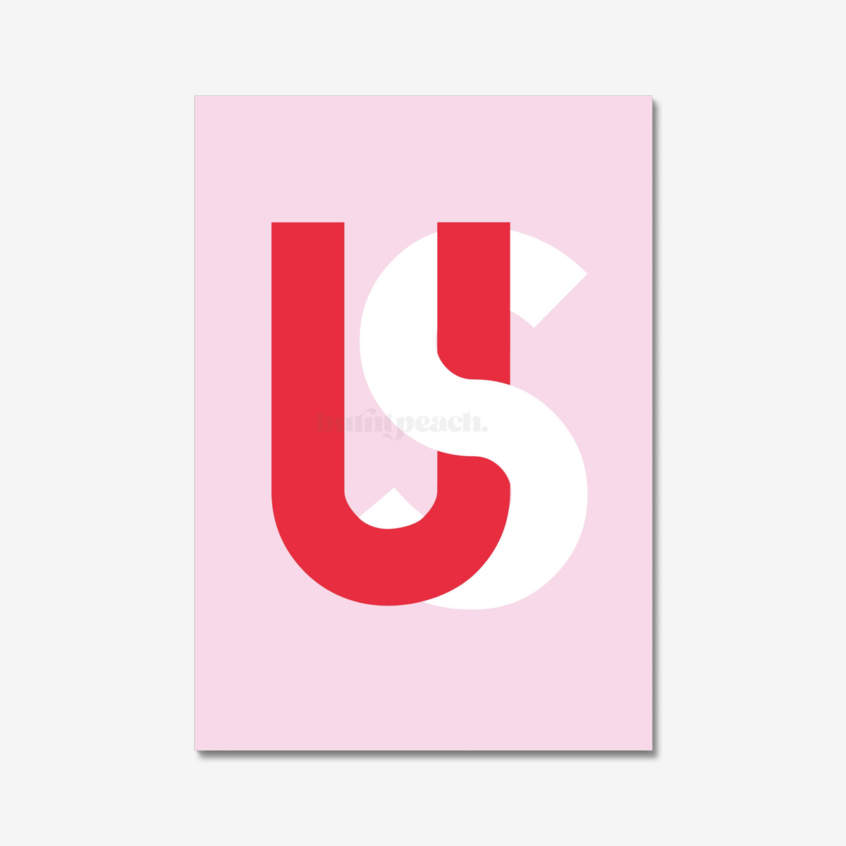 Us - Customisable - burnt peach.