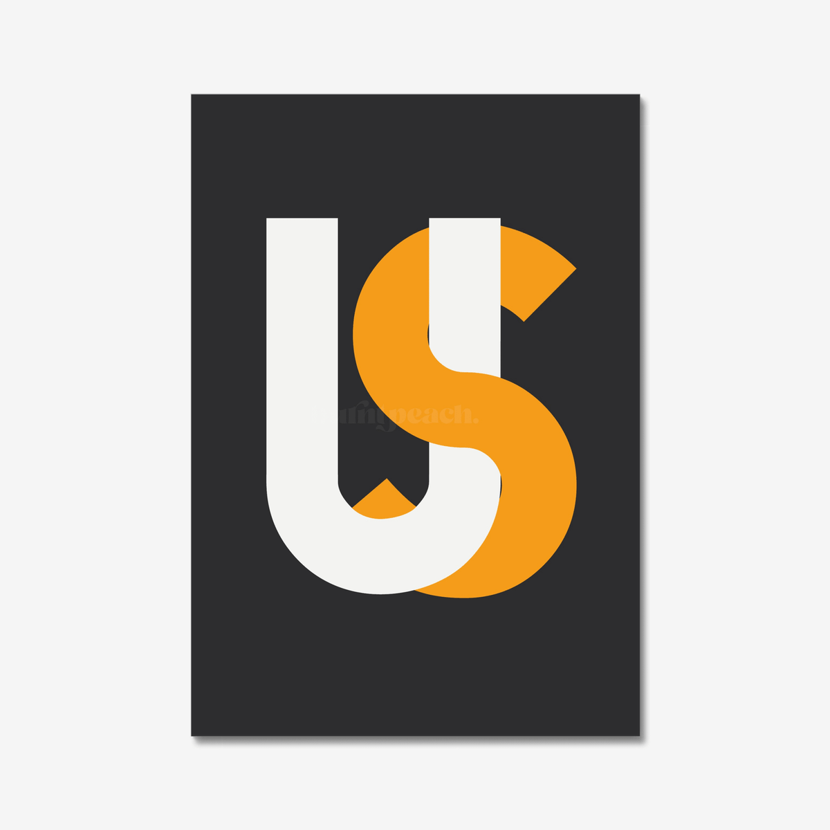 Us - Customisable - burnt peach.