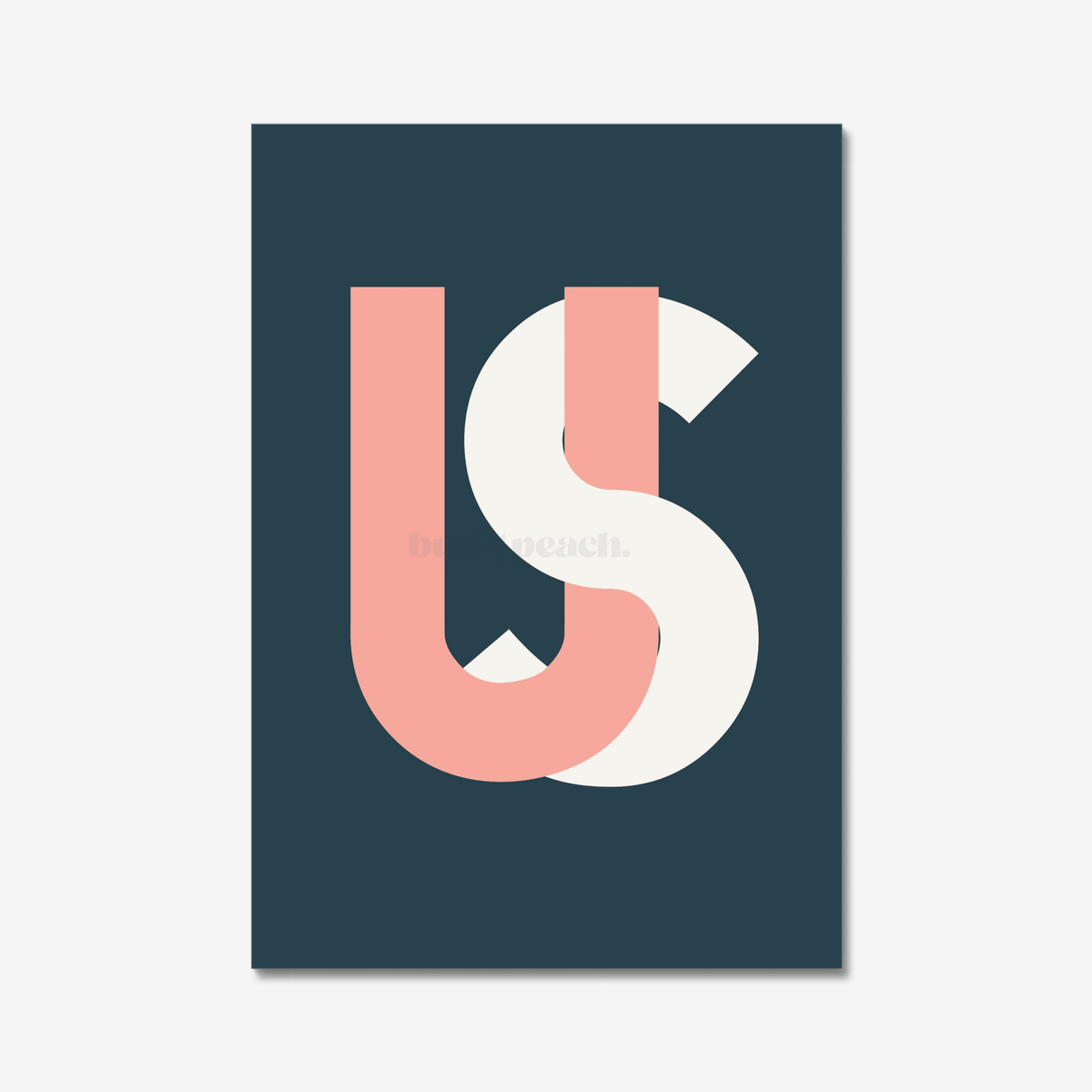 Us - Customisable - burnt peach.