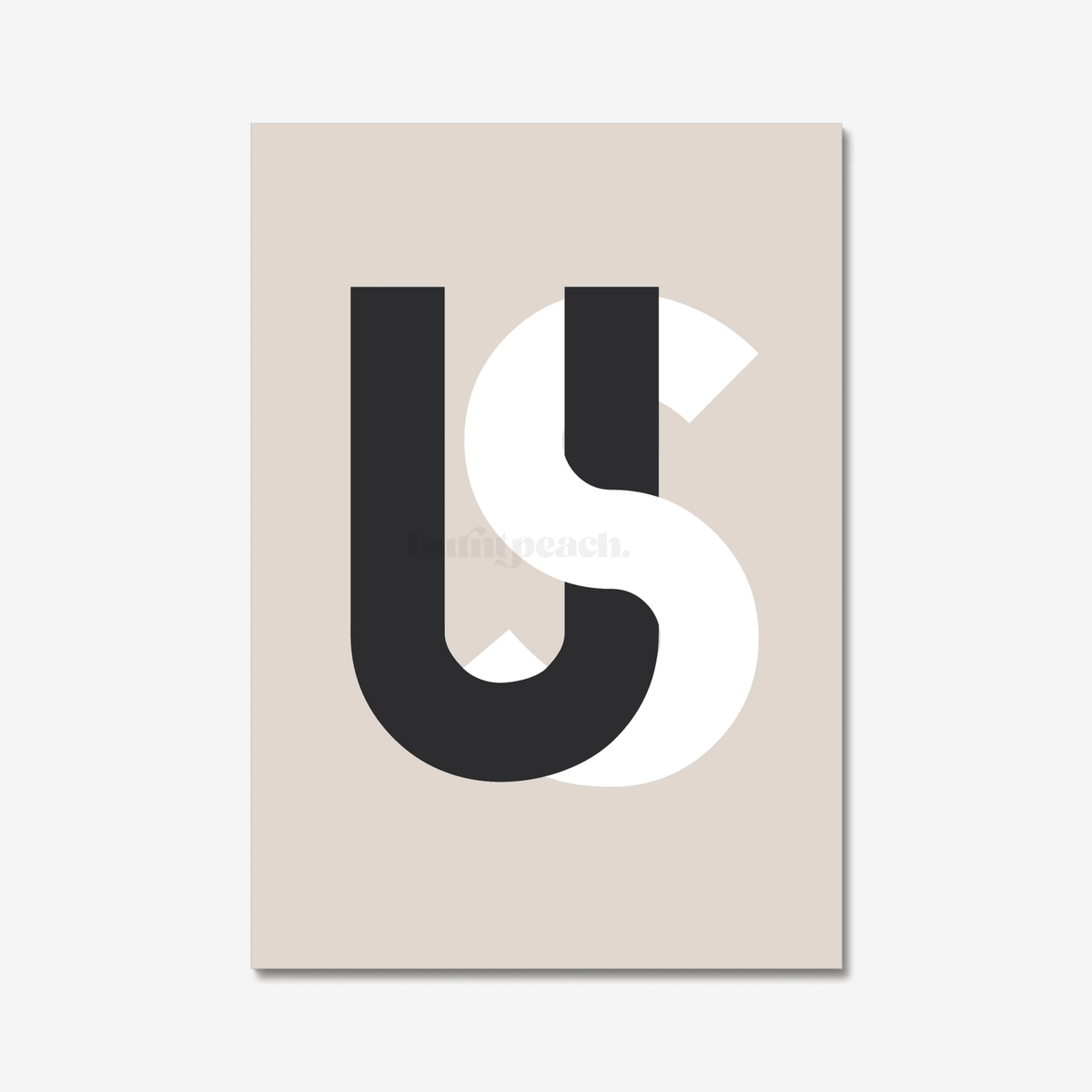 Us - Customisable - burnt peach.