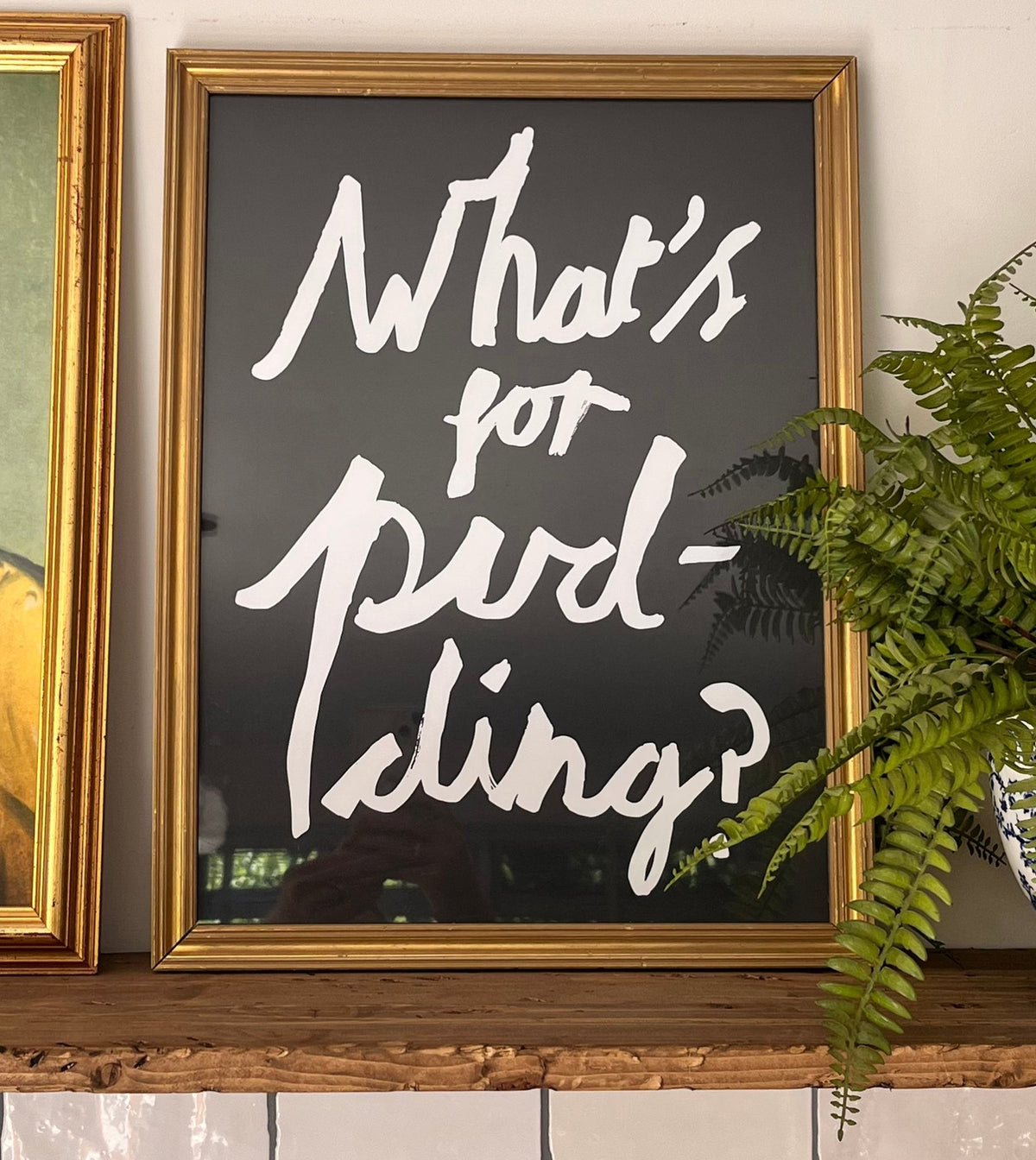 What's for Pudding? - Digital Download - burnt peach.