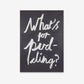 What's for Pudding? - Digital Download - burnt peach.