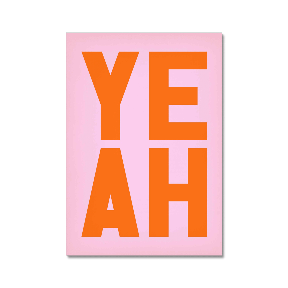 YEAH - Digital Download - burnt peach.