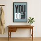 You Do You - burnt peach.
