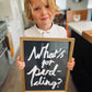 What's for Pudding?