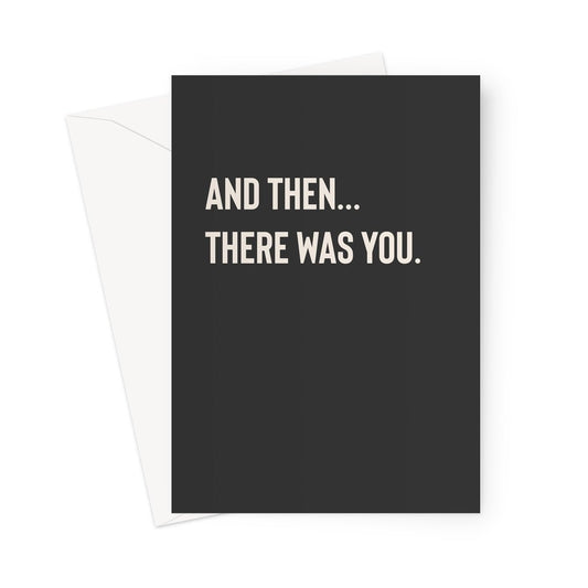 And Then... There Was You - burnt peach.