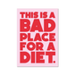 Bad place for a diet - burnt peach.