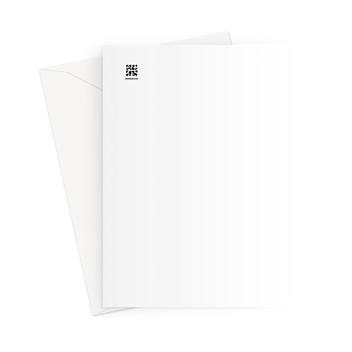 Be More Weird Greeting Card - burnt peach.