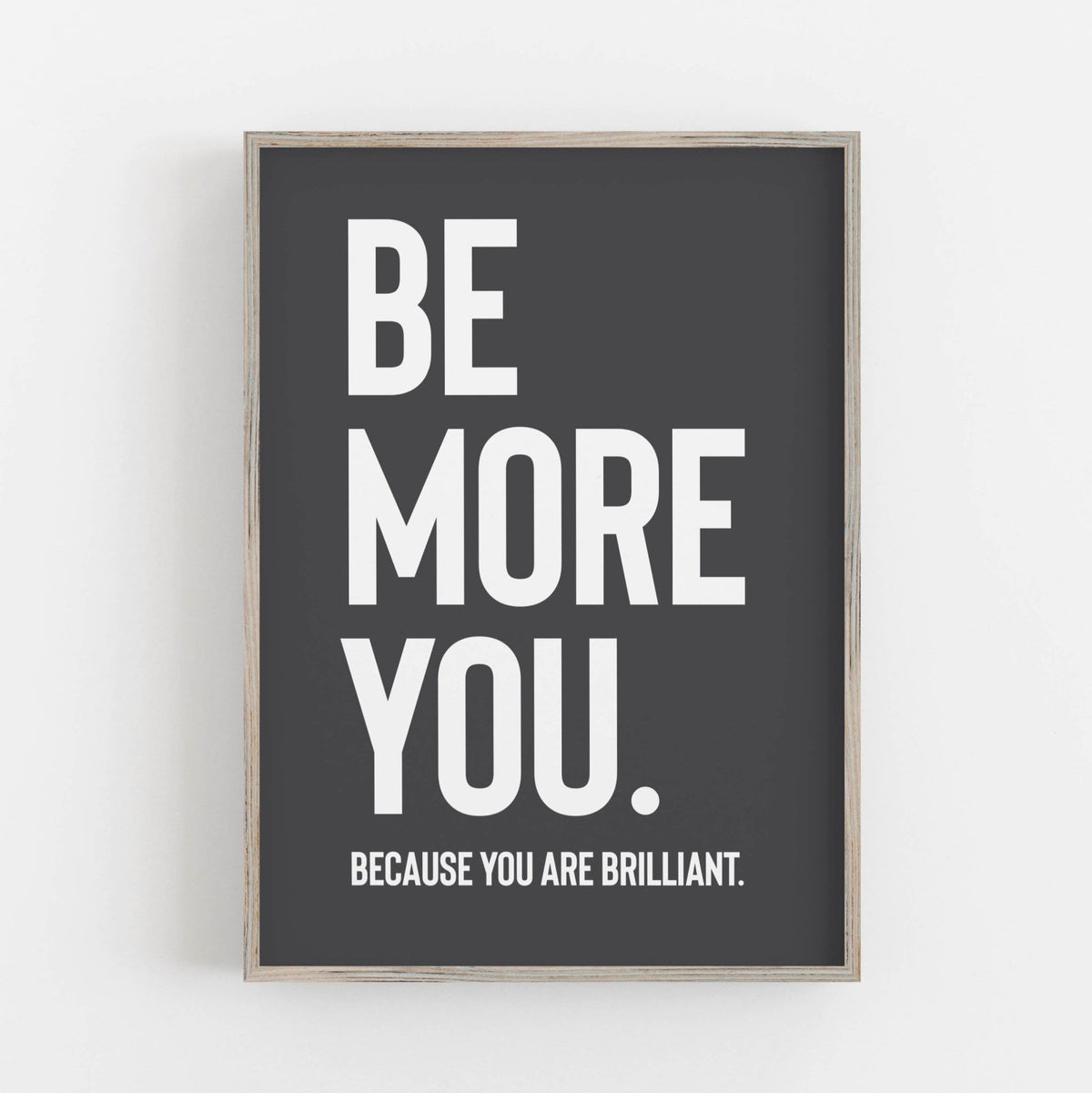 BE MORE YOU - Digital Download - burnt peach.