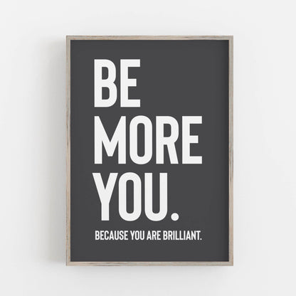 BE MORE YOU - Digital Download - burnt peach.