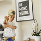 Be More...Customisable Name Print - burnt peach.