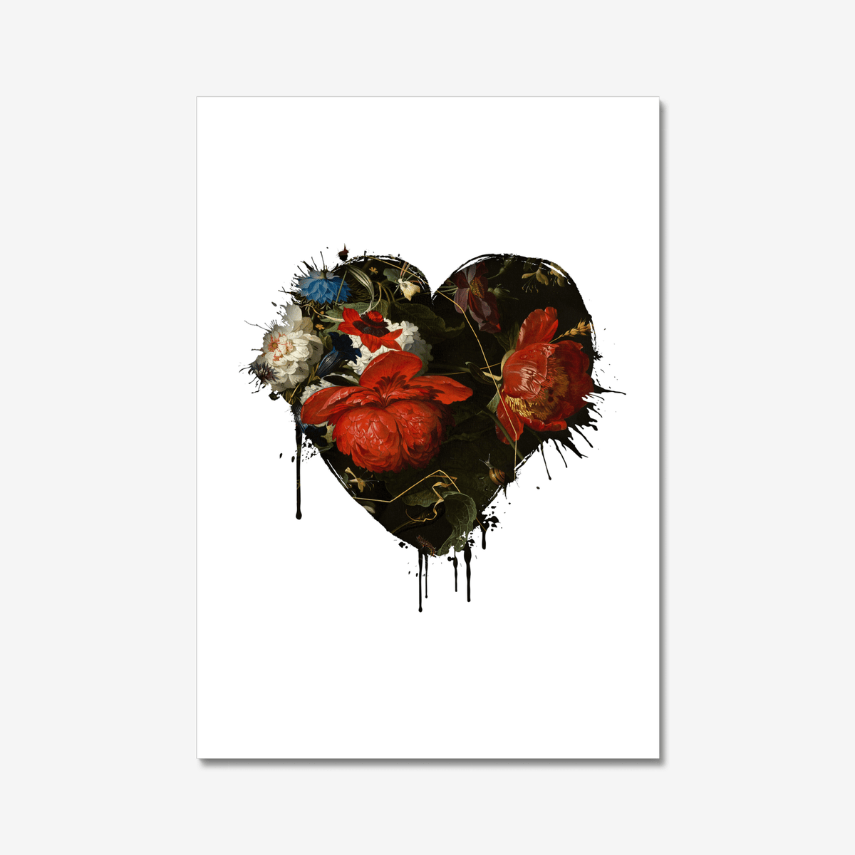 Bursting with love - burnt peach.