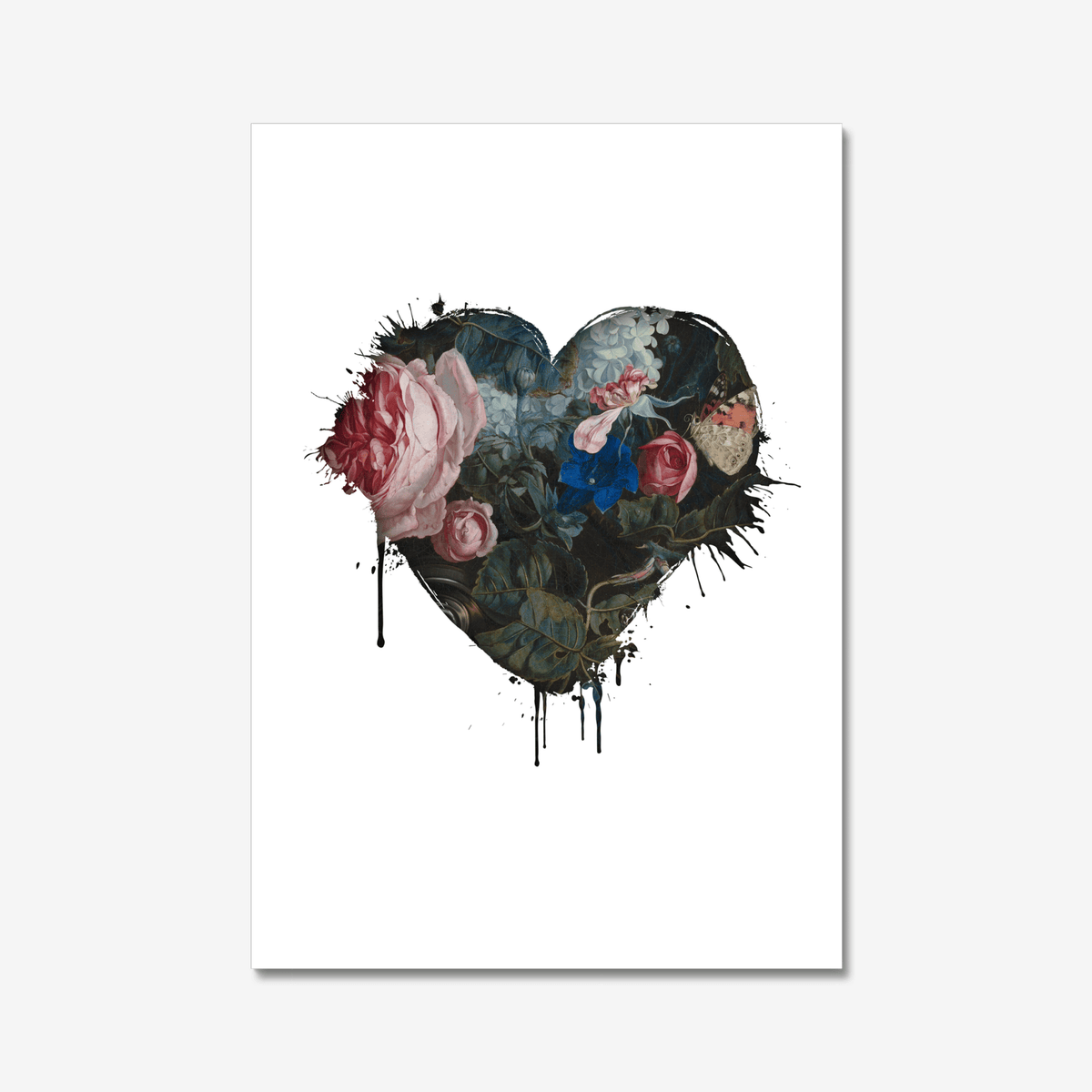Bursting with love - burnt peach.