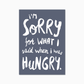 Hangry - burnt peach.