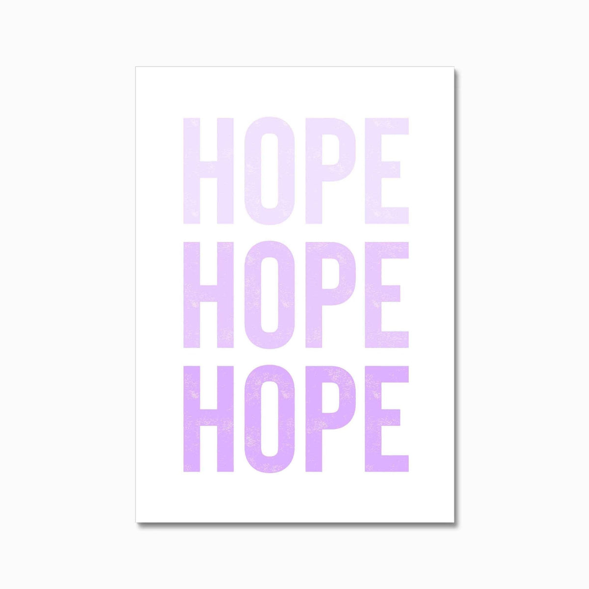 HOPE - burnt peach.