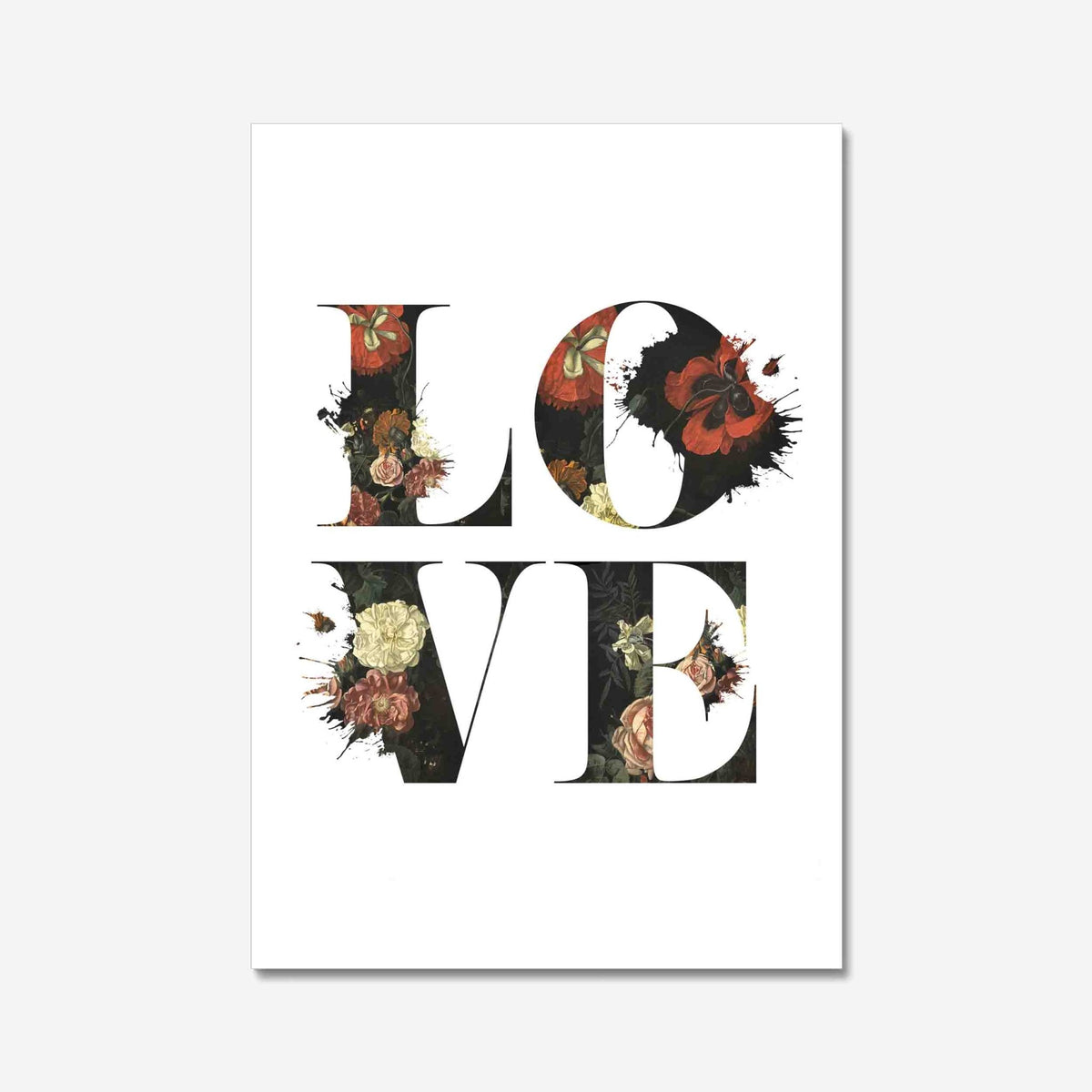LOVE - burnt peach.