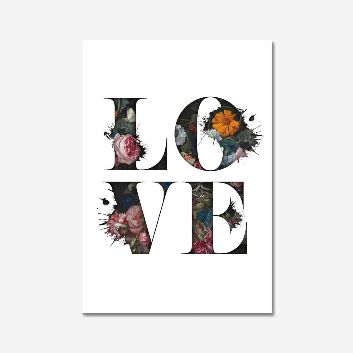 LOVE - burnt peach.