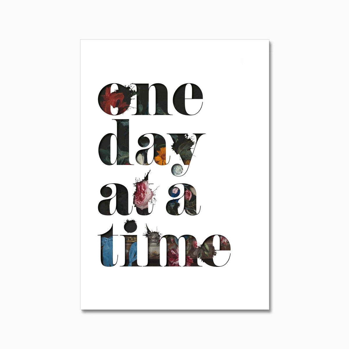 One Day At A Time - burnt peach.