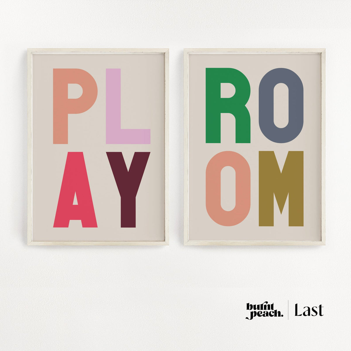 PLAY / ROOM - burnt peach.