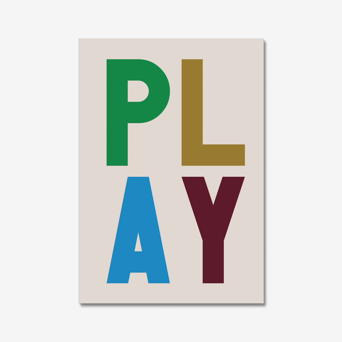 PLAY / ROOM - burnt peach.