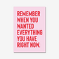 Remember When...