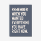 Remember When...