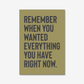 Remember When...