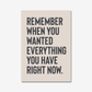 Remember When... - burnt peach.